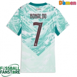 Portugal Cristiano Ronaldo #7 Replik Auswärtstrikot Damen WM 2026 Kurzarm